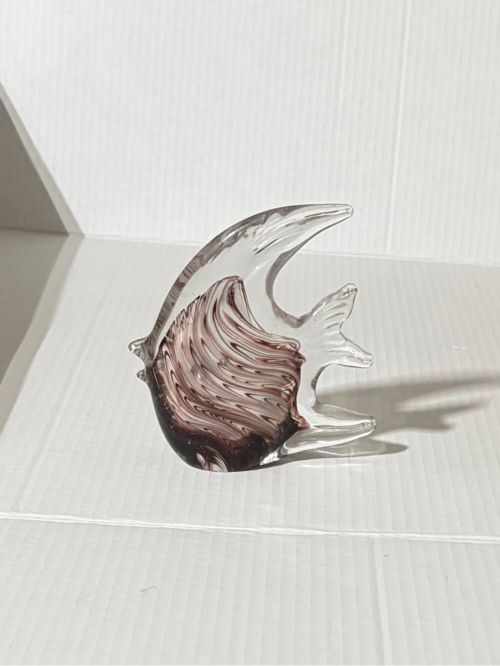 Blown Glass Art Fish Decor